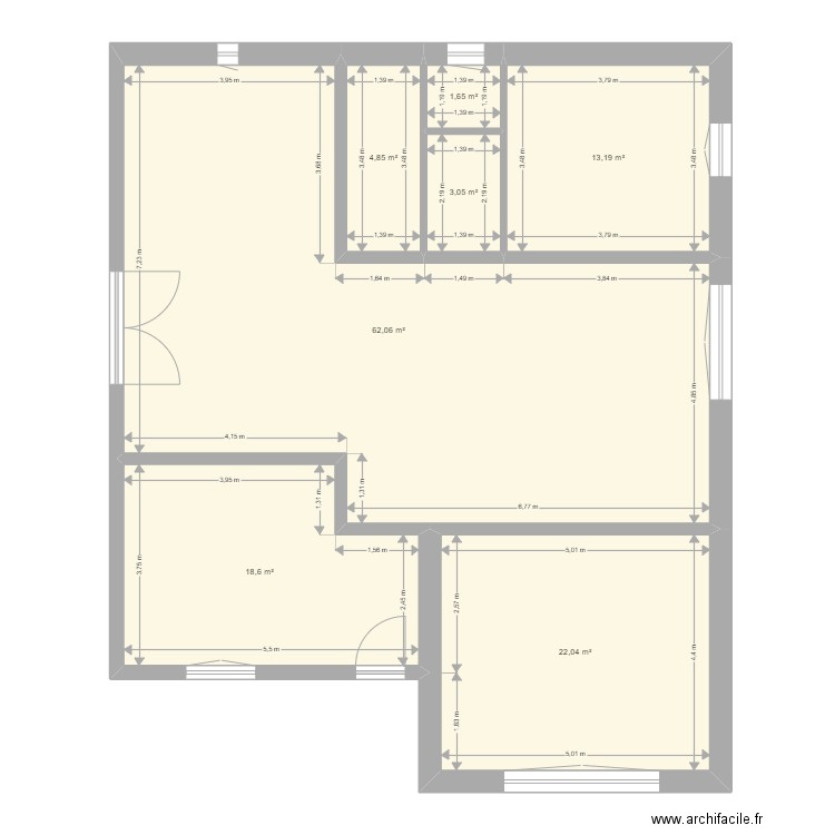 Sermamagny . Plan de 20 pièces et 455 m2