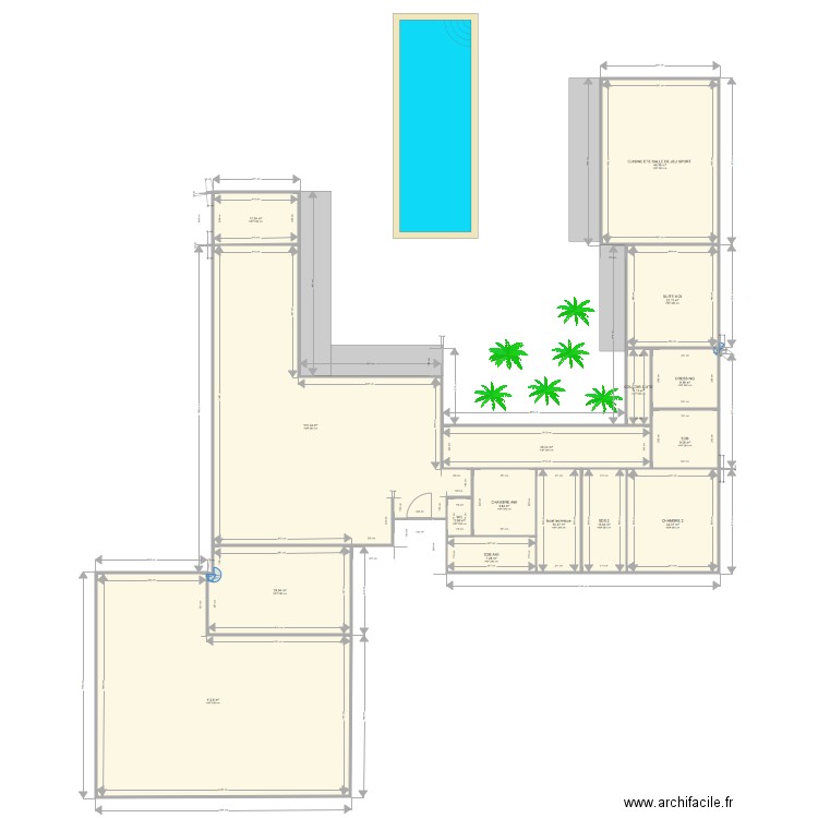 maison archi chataigner. Plan de 0 pièce et 0 m2