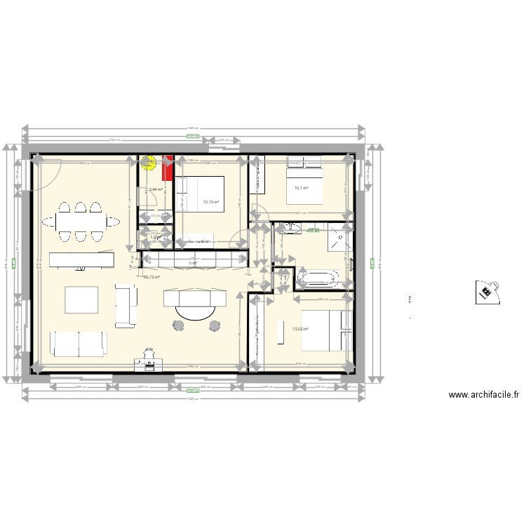 woody 11. Plan de 0 pièce et 0 m2