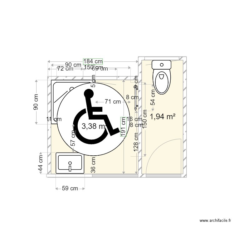 CHOUVELON SIAUGUES. Plan de 0 pièce et 0 m2