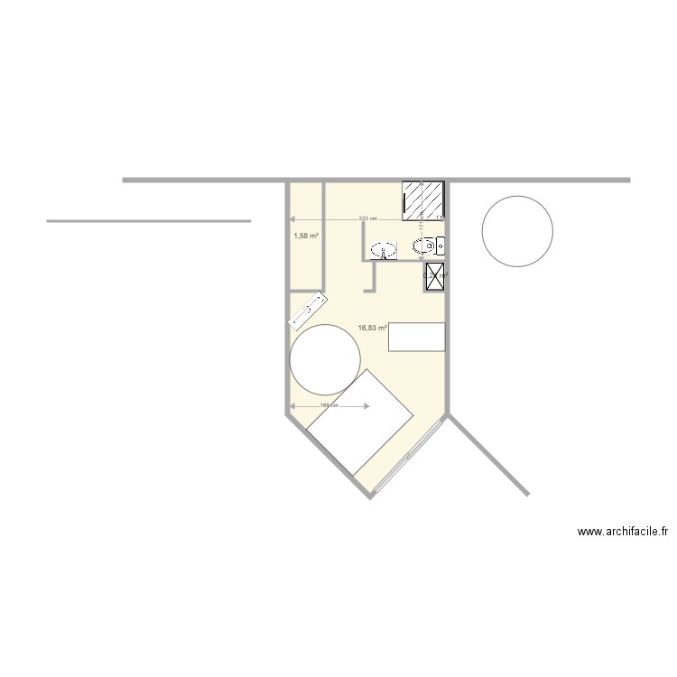 COTE CHALET. Plan de 0 pièce et 0 m2