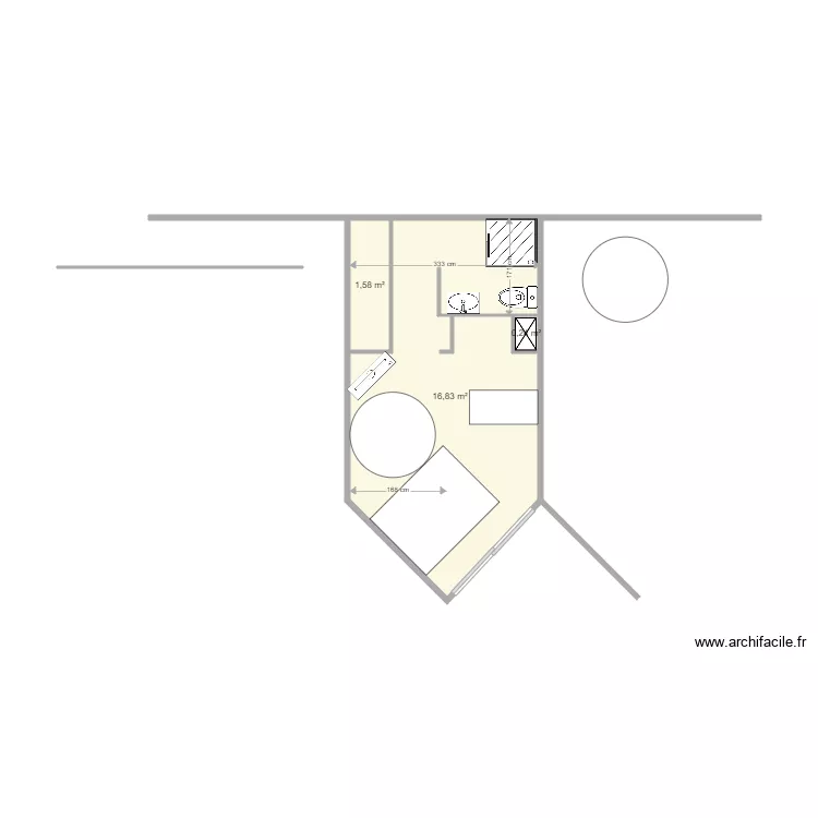 COTE CHALET. Plan de 