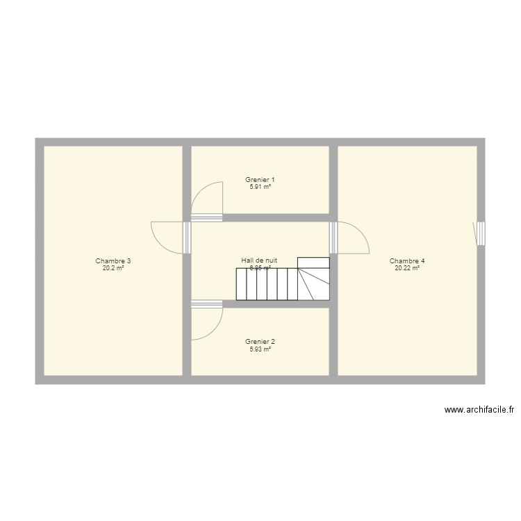 Maison Russo étage . Plan de 0 pièce et 0 m2