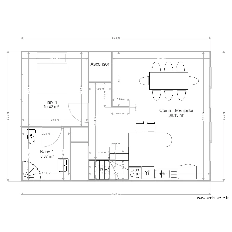 Planta 0 Modificada v2. Plan de 