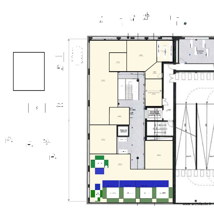 maulini etage 4 v8. Plan de 0 pièce et 0 m2