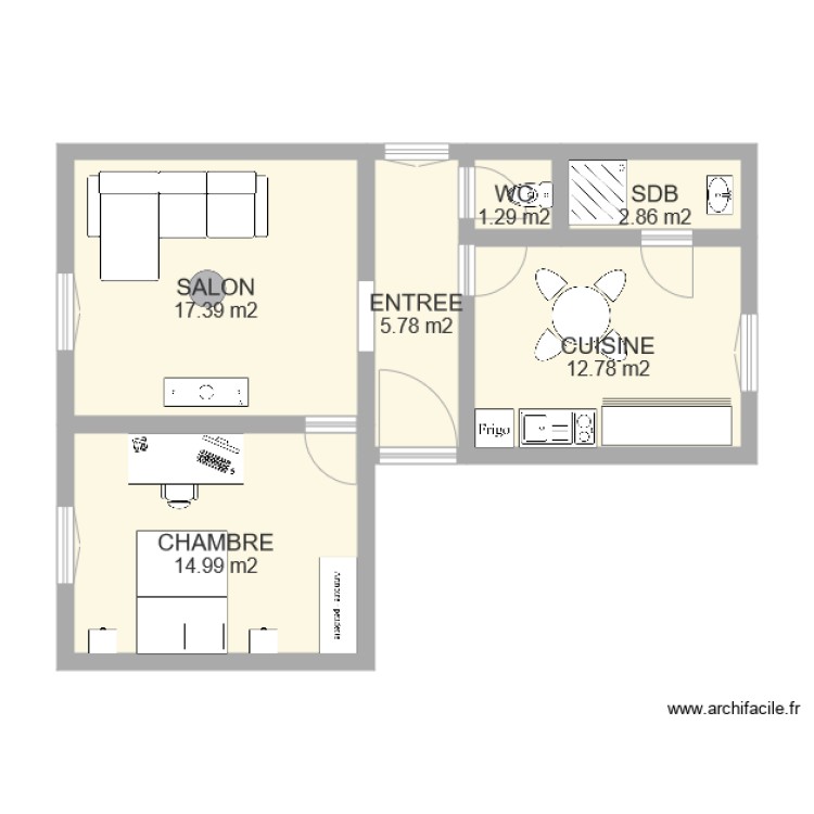 WEISS 67 1er &eacute;tage jardin. Plan de 0 pièce et 0 m2