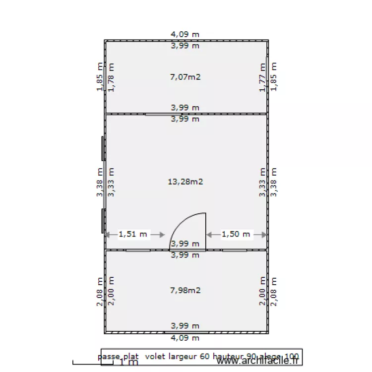 soutinF28m². Plan de soutinF28m². Plan de