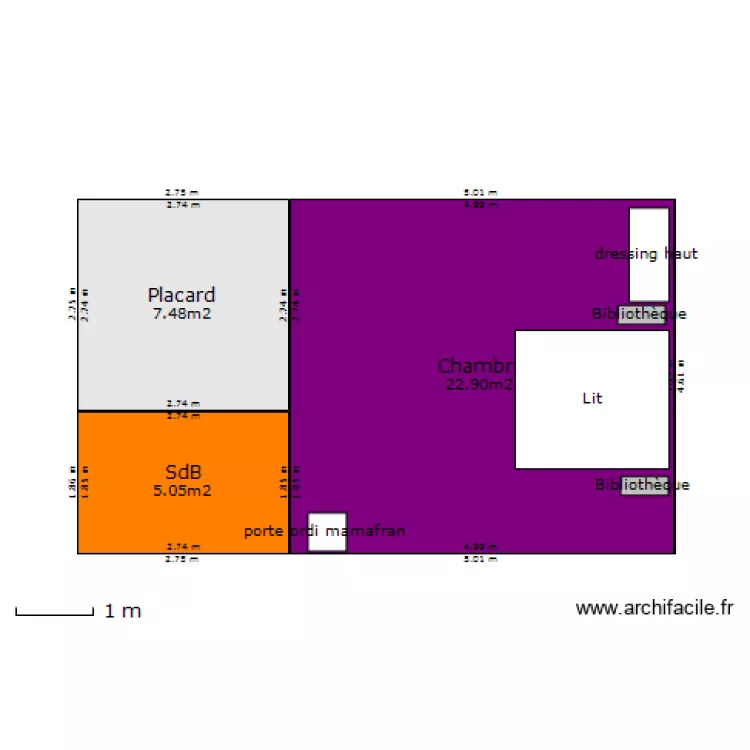 2&egrave;me Et Mazagran. Plan de 