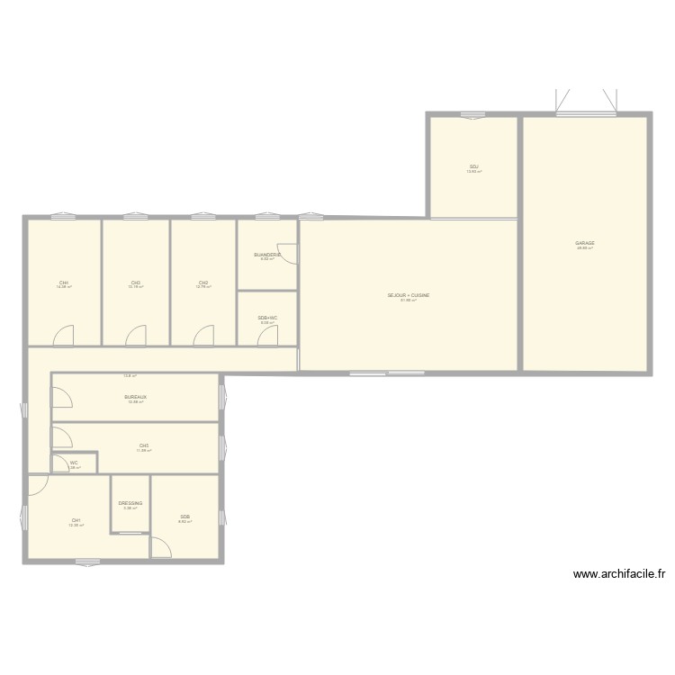 PLAN LEOU AMANDINE ET MIKA 1. Plan de 0 pièce et 0 m2