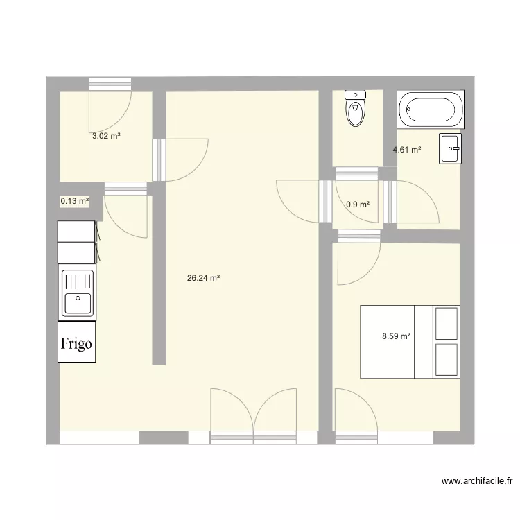 Plan appartement Patrick Paris 1. Plan de Plan appartement Patrick Paris 1. Plan de