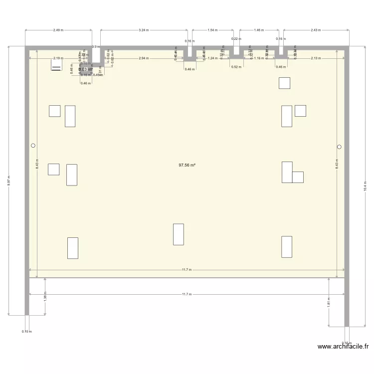 g 2 Enercal &nbsp;Nepoui   sous magasin . Plan de 