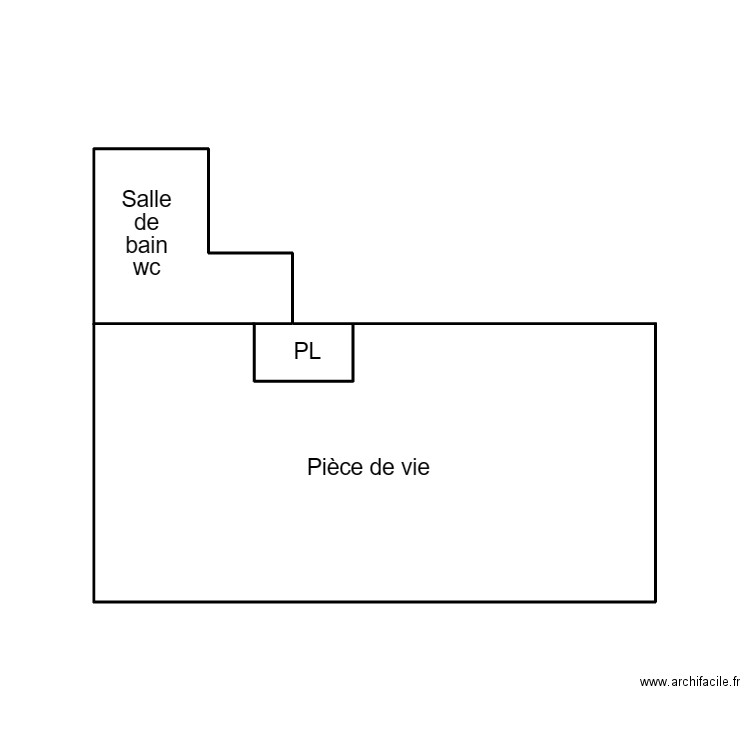 QUIMPER ANDRE 2EME GAUCHE. Plan de 0 pièce et 0 m2