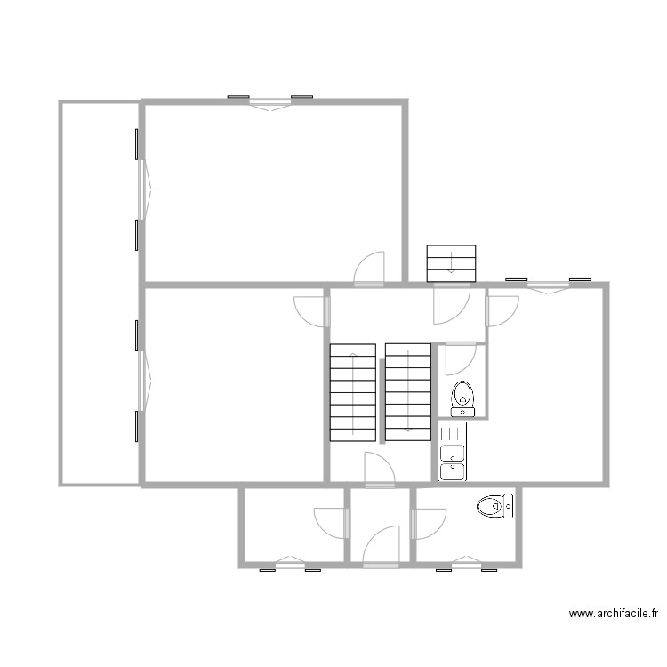 182417 maison rdc. Plan de 0 pièce et 0 m2