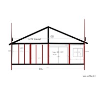 PLAN FACADE RAVINE