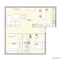 appartement BSM plan Numero 2