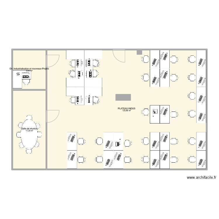 test2. Plan de 3 pièces et 152 m2