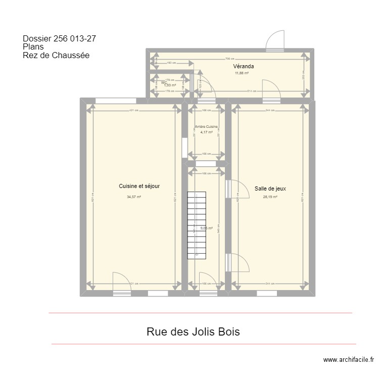 aye. Plan de 0 pièce et 0 m2