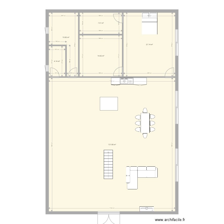 Loft Louvignies. Plan de 0 pièce et 0 m2