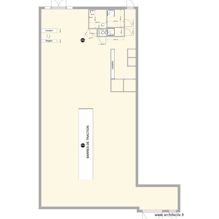 New Plan ERP ZOOM HUMIDE. Plan de 0 pièce et 0 m2