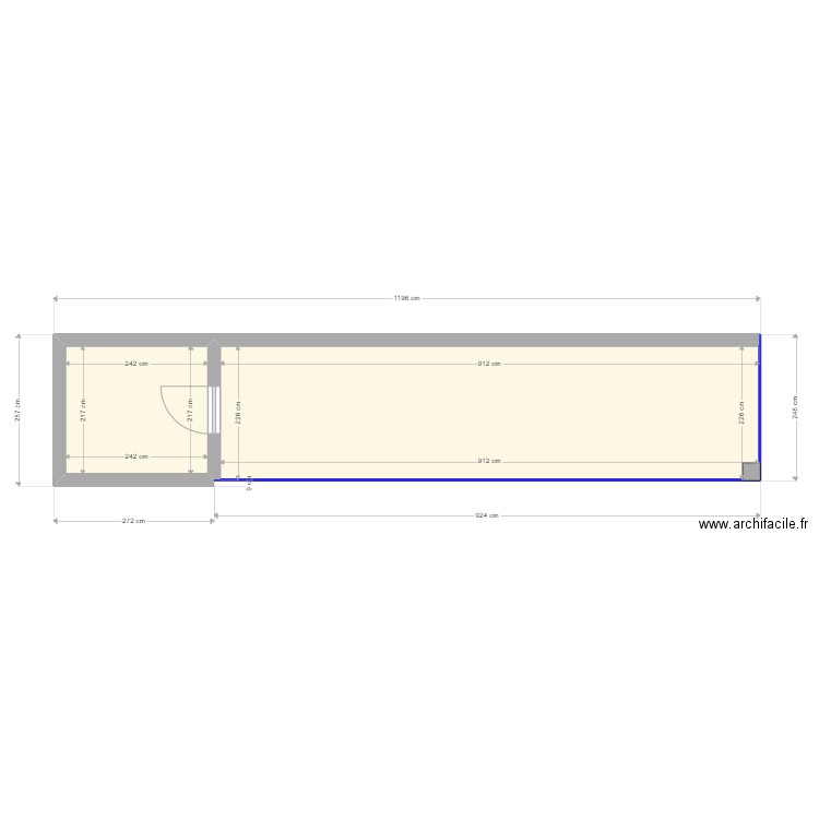Poll House 40 Pieds. Plan de 0 pièce et 0 m2