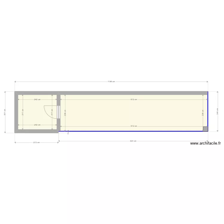 Poll House 40 Pieds. Plan de 