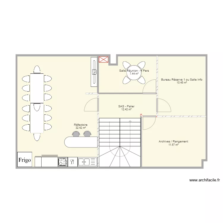 R1 La Boisse. Plan de 
