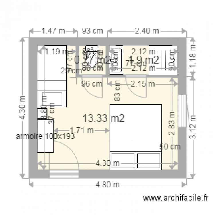 gite n2 agrandissement 5. Plan de 0 pièce et 0 m2