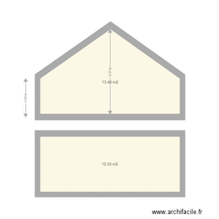 PIGNON. Plan de 0 pièce et 0 m2