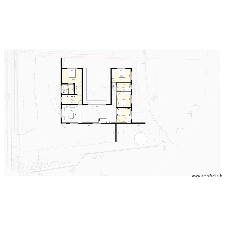 anna plan de masse 2. Plan de 0 pièce et 0 m2