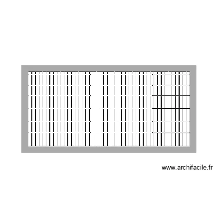 TERRASSE 1 40. Plan de TERRASSE 1 40. Plan de