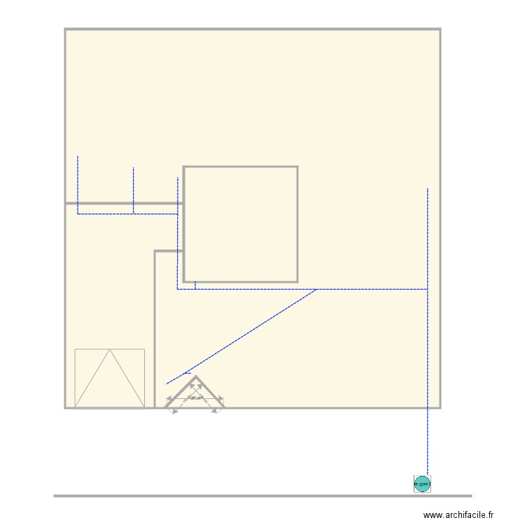 BANCOURT ASS. Plan de 4 pièces et 166 m2