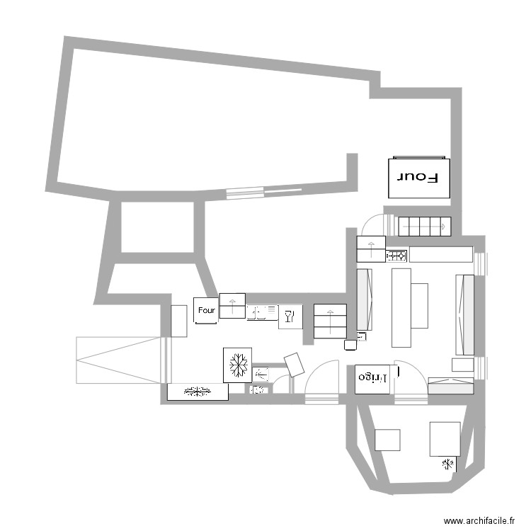 labo. Plan de 0 pièce et 0 m2