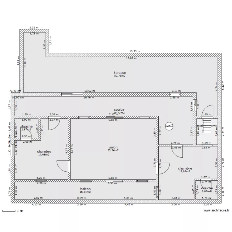 premier etage de home plan. Plan de premier etage de home plan. Plan de