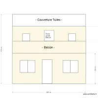 Brem CU ETAT ACTUEL facade neutre sud