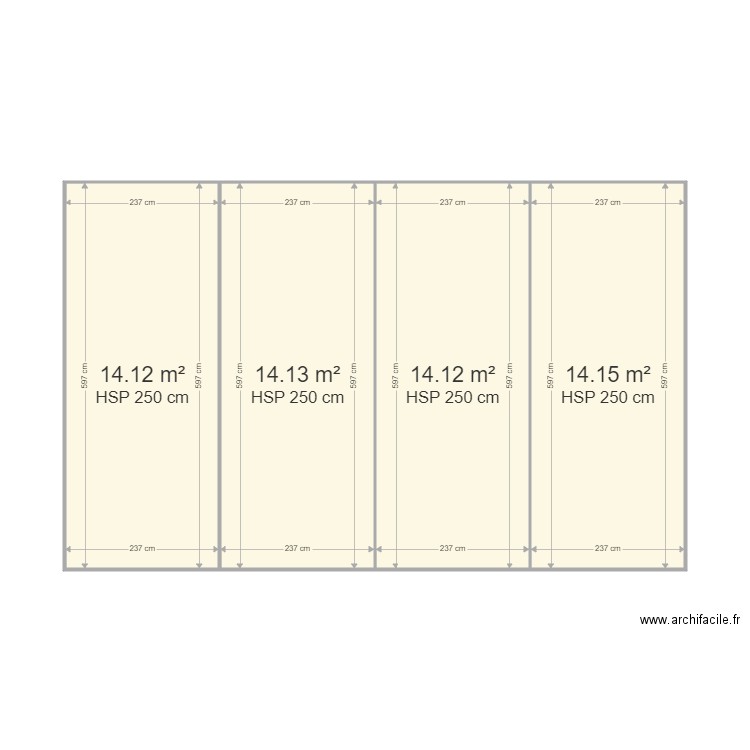 Miramont 4 containers. Plan de 0 pièce et 0 m2