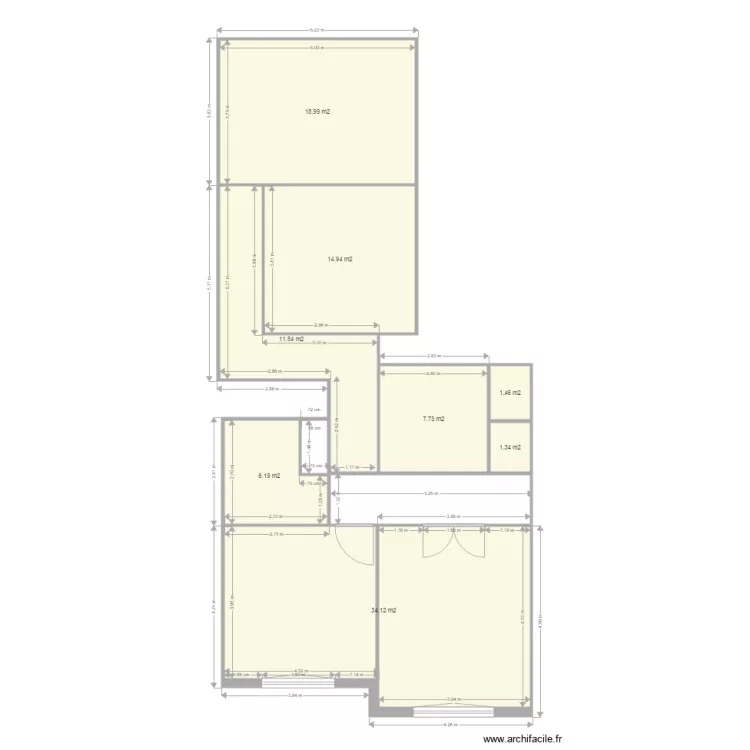 foncia louis blanc. Plan de 