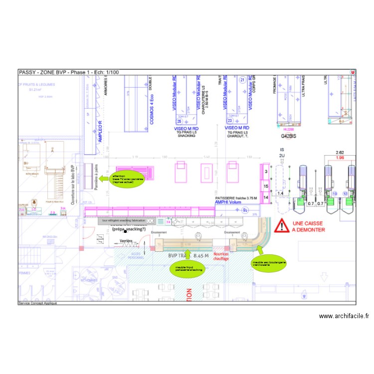 passy 2. Plan de 0 pièce et 0 m2