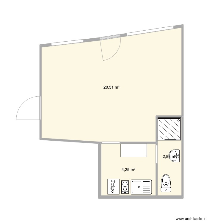 sablière. Plan de 0 pièce et 0 m2