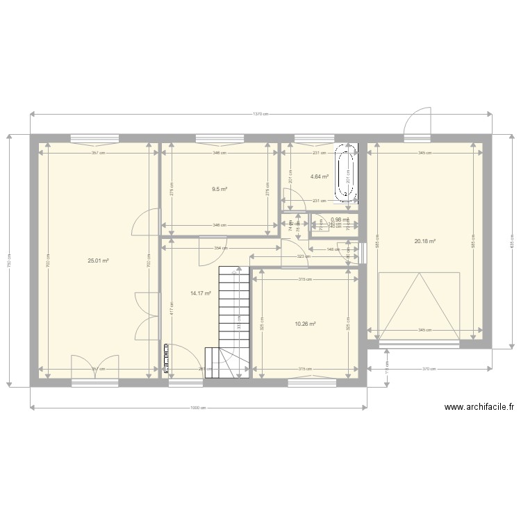 maison neo bretonne 01. Plan de 0 pièce et 0 m2