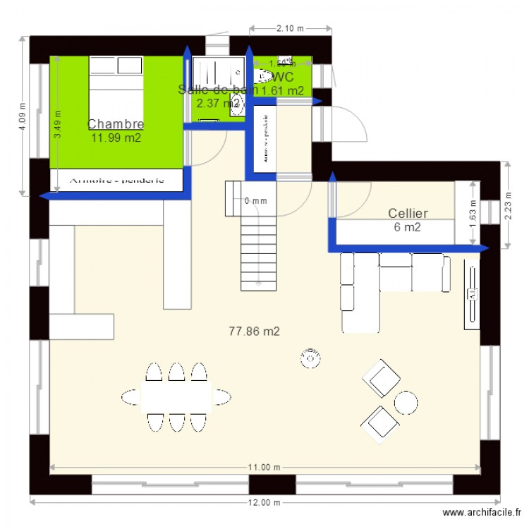 groisy 8. Plan de 0 pièce et 0 m2