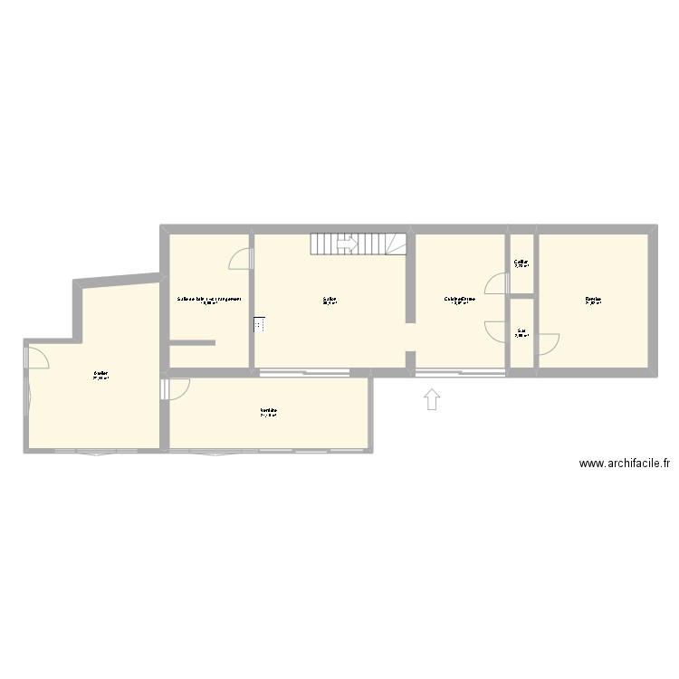 BASE jerome. Plan de 20 pièces et 252 m2