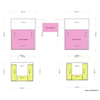 cellule froide en local douche