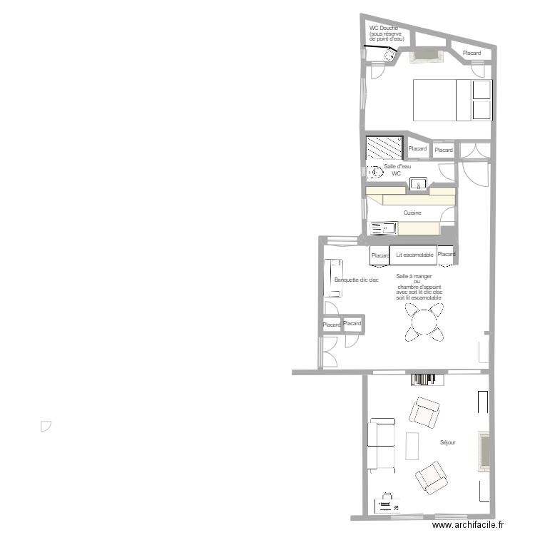 Plan Projet 9 Chomel. Plan de 0 pièce et 0 m2