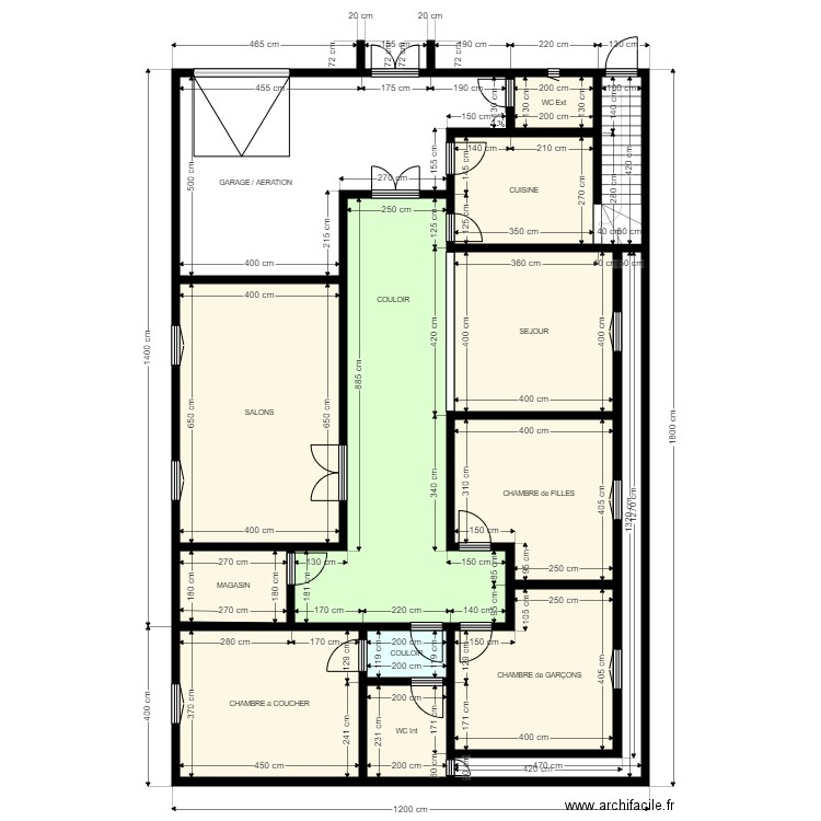 Terrain 12x18 Client 46 56 81 96. Plan de 0 pièce et 0 m2