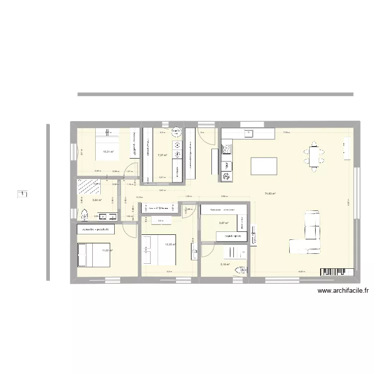 pedinielli PLAN EN L 3. Plan de 