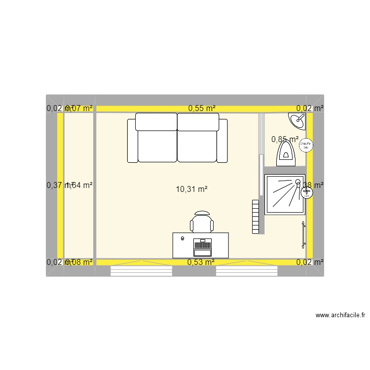 Dépendance. Plan de 0 pièce et 0 m2