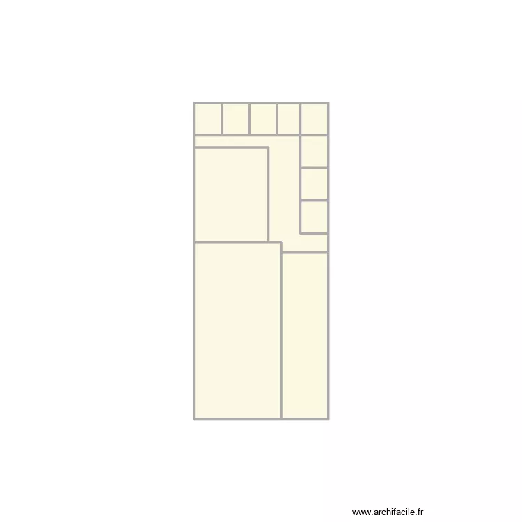 Bar Cuisine N110 NOIR SIDERAL. Plan de 