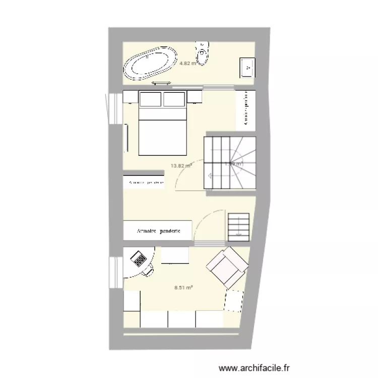 Maison 2e niveau 2. Plan de Maison 2e niveau 2. Plan de