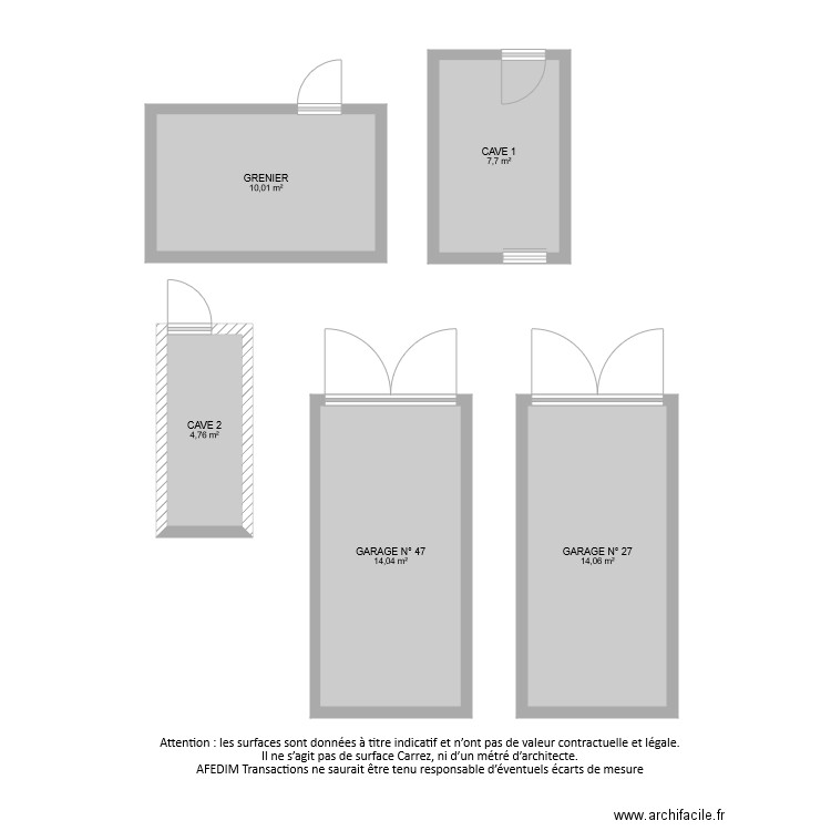 BI 6415 ANNEXES. Plan de 0 pièce et 0 m2