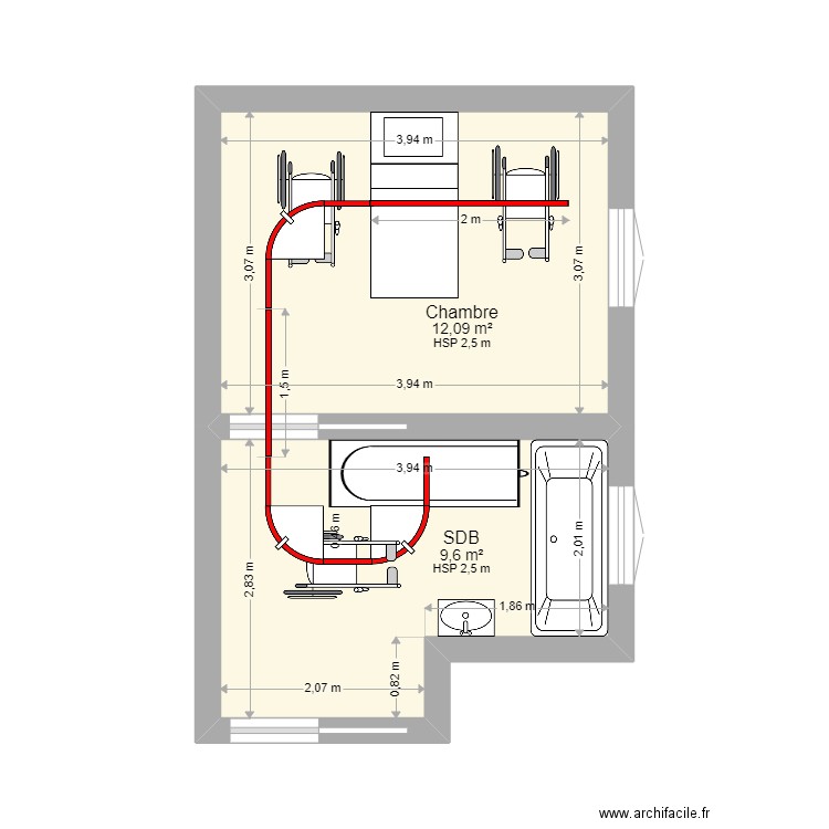 HENNART. Plan de 0 pièce et 0 m2